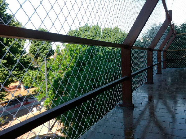 Estructuras metalicas para redes para balcones